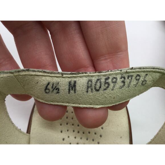 SAS Tabby White Strappy Slingback Leather Sandal Womens 6.5M - Picture 12 of 12